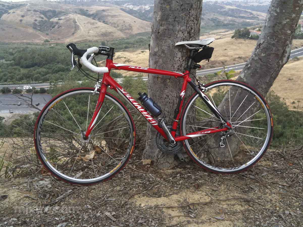 2007 Specialized Allez Comp with red tires