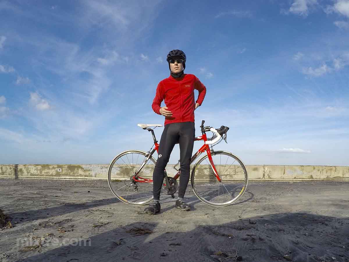 Scott posing with his 2007 Specialized Allez 