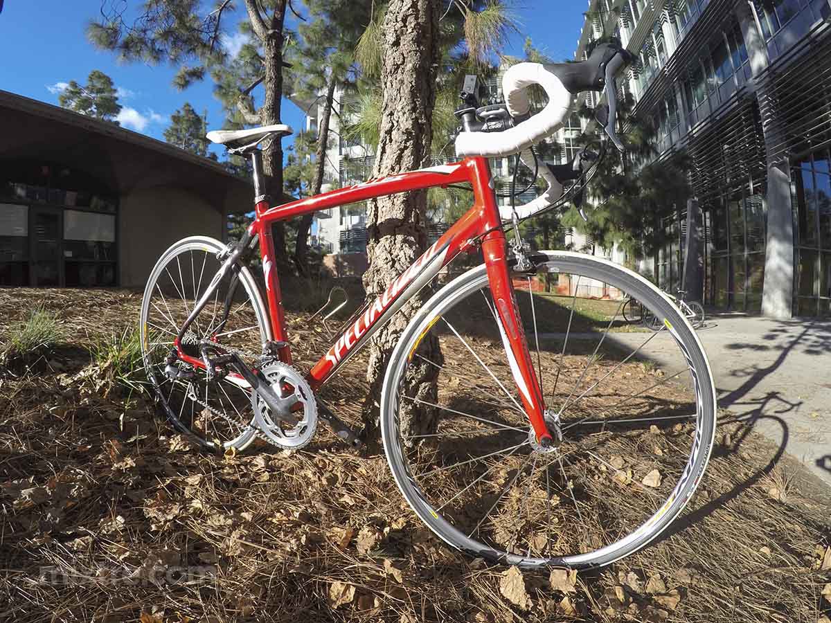 2007 Specialized Allez with white tires