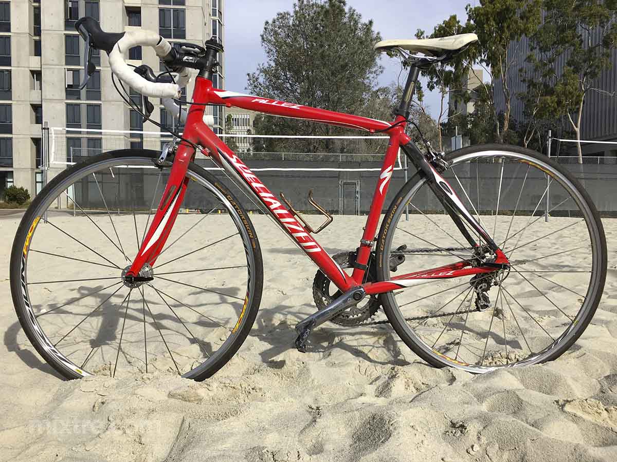 2007 Specialized Allez in the sand